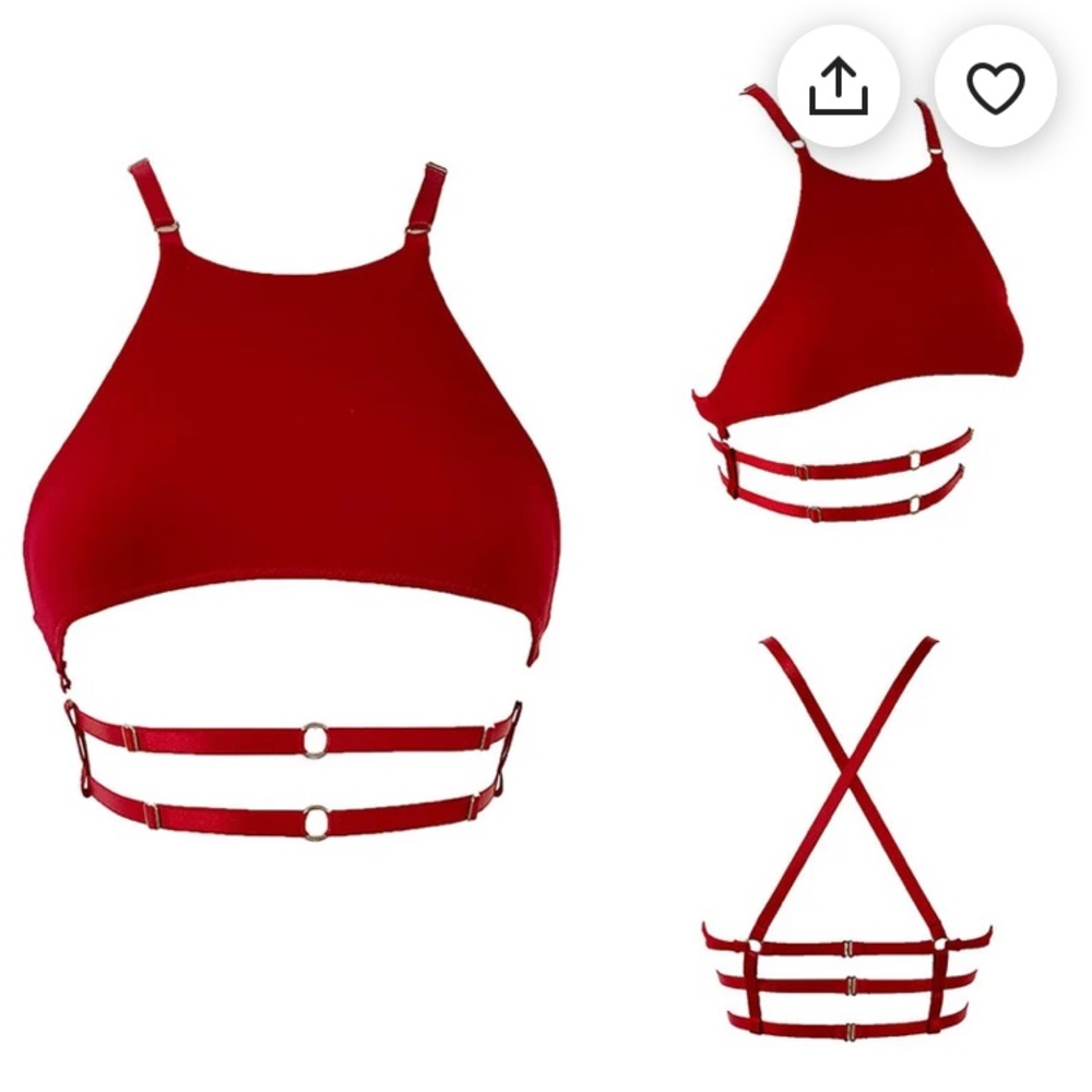 NWOT- Red bralette